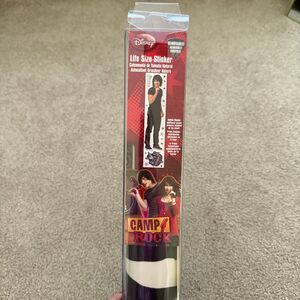 Disney Camp Rock Life Size Sticker Poster Shane Joe Jonas Movie Collectible NIB